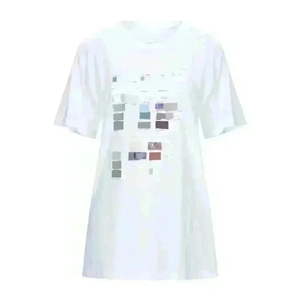 MM6 Maison Margiela Swatch Print Relaxed Fit Jersey T-shirt - Picture 14 of 16